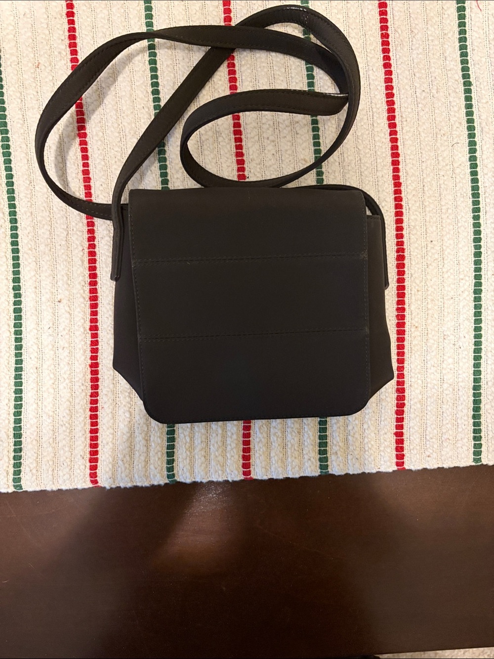 Nine West Black Men's Crossbody Shoulder Bag